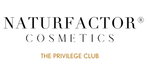 Das Naturfactor Cosmetics Logo für den Privilege Club